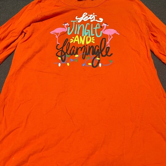 Let’s‎ Jingle and Flamingle shirt size small Christmas’s shirt - Picture 1 of 3